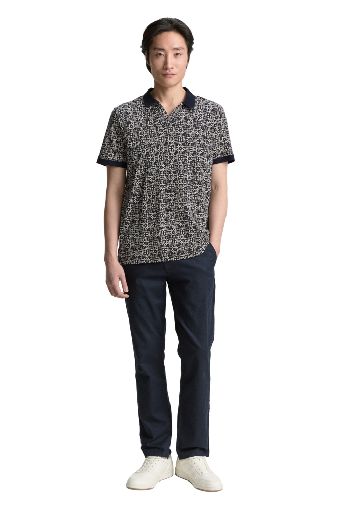 JERSEY POLOSHIRT MET PRINT 1046776XX10 37936